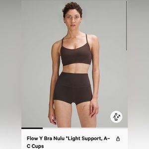 Lululemon Flow Y Bra